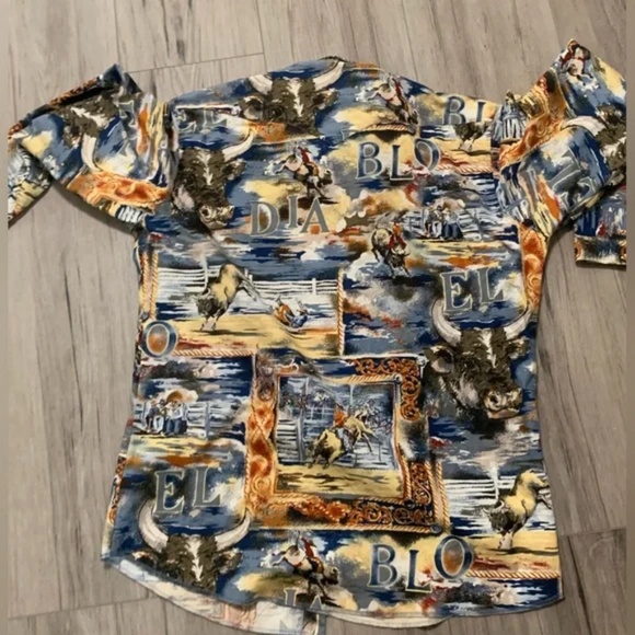 Vintage Mens' 90s Western Cowboy Brooks and Dunn - Picture 2 of 4